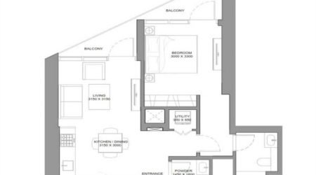 sobha hartland 2 floorplan d